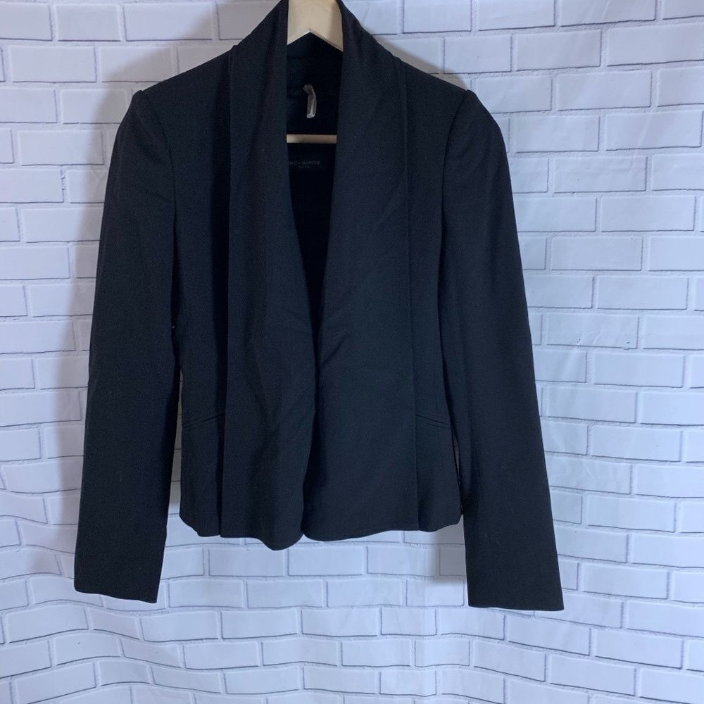 Piazza Sempione Wool Lined Shawl Collar Jacket